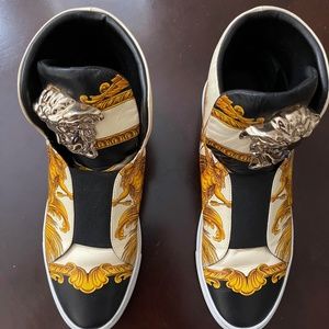 Versace Medusa High Top Barocco Edition